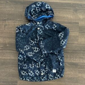 OshKosh B’gosh Navy Shark Print Jacket
